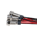 Miniatyrbillede 3 af 4: 5x Bil Båd 12v-24v 6mm LED Indikator Lys Instrumentpanel Advarselslampe Hfmqv