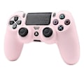 Miniatyrbild 4 av 5: Rosa Mjukt Silikonskyddsfodral för PS4-handkontroll, Spelkonsolfodral, Videospelsaccessoarer för PS4 Joystick-fodral