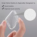 Miniatyrbilde 4 av 5: Transparent klokkeetui for Apple Watch Series 10 42mm - Rask utløsning, TPU-deksel, smartklokkebeskyttelse