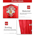 Miniatyrbillede 2 af 3: Real Madrid Flag (VM 2024) (100% Polyester og Størrelse 86*138) LANG