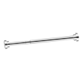 Miniatyrbillede 4 af 5: Justerbar Garderobestang i Rustfrit Stål til Badeværelse, Soveværelse, Garderobe - 22 Rør, 40-55 cm