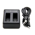 Miniatyrbilde 1 av 3: Lader for GoPro Hero 7 Hero 6 Hero 5 Black