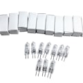 Miniatyrbilde 5 av 5: 10 stk. Super Sterk G4 6V 10w Wolfram Halogen Base Pære Lampe Lys