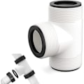 Miniatyrbild 1 av 5: Slangadapterersättning för Intex med 3 L-ringar - Ansluter till 1,5-tums slangar för ovanmarkspool