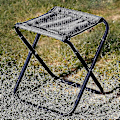 Miniatyrbillede 3 af 5: Camping Foldbar Stol Udendørs Foldbar Stol, Udendørs Lille Bærbar Camping Foldbar Stol, Velegnet til Camping, Fiskeri, Picnic, Rejser og Vandreture