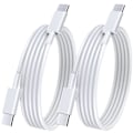 Miniatyrbilde 2 av 2: CDQq iPhone-lader USB-C - Kabel / Sladd - 20W - Hurtiglader 4-pakning