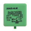 Miniatyrbillede 5 af 5: 2X 12V 35A 5 Ben Køleradiator Blæser Relæ Grøn 6547TX til 206 207 306 307 406 407 807