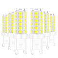Miniatyrbillede 1 af 5: 6-pak 5W G9 LED-lamper, svarende til 40W halogenlampe Hvid 6000K