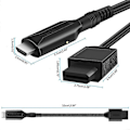 Pikkukuva 4 / 5: Hd Wii - HDMI-sovitinmuunnin USB-kaapelilla, nopea pelimuunnosjohto
