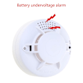 Miniatyrbillede 2 af 5: Varmealarm Røgalarm Branddetektorer Loftmontering Lys Lydadvarsel Alarm