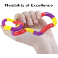 Miniatyrbild 4 av 5: Pcs Tangle Fidget Leksak, Kreativa Tysta Fidget Leksaker för Avkoppling, Finger Hand Tangle Leksak Klassisk Sensorisk Fidget Twist Leksak