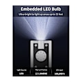 Miniatyrbilde 4 av 5: 10-pak Mini LED Nøkkelring Lommelykt 12 Lumen Bærbar Ultra Lys Flat Lommelykt For Utendørs