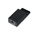 Miniatyrbild 1 av 5: ETH2GC Bredbandsadapter Emulator Ethernetmodul Online och LAN Multiplayer för Spelkonsoler Svart