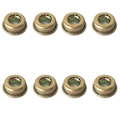 Pikkukuva 1 / 4: 8 kpl Sukellushaarukan Laakerit Sisähalkaisijaltaan 1/2 Tuumaa 12.7x27x30mm Pyörätuolin Tarvikkeet H009 / H005