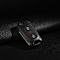 Miniatyrbilde 1 av 4: Svart 3-knapps erstatningsnøkkelskall for KIA Soul New LJ