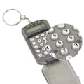 Miniatyrbillede 4 af 5: 3 stk. Mini nøgleringsformet lommeregner Elektronisk lommeregner Bærbar lommeregner til børn studerende test (tilfældig farve)