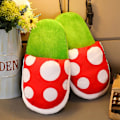 Miniatyrbild 2 av 5: Super Mario Piranha Plants Plysch Roliga Tofflor Med Rör Krukhållare