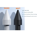 Miniatyrbilde 4 av 5: [5 stk Myke Spisser] Oem Tab S8 Spisser, Nibs [0,7 mm] Erstatning For Samsung Galaxy Tab S8/s8 Plus/s8 Ultra Stylus S Pen +verktøy (s8/s8plus/s8 Ultra Svart)