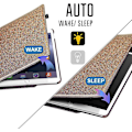 Miniatyrbilde 3 av 3: iPad 6. generasjon Etui, iPad 5. generasjon Etui, iPad Air 2 360 Svingbart Etui, Smart Roterende iPad Beskyttelsesmodell 9,7 tommer