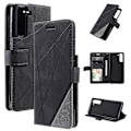Miniatyrbillede 1 af 5: Etui til Samsung Galaxy S21 FE 5G Læder Magnetisk Folio Cover med Kortlomme Kompatibel med Samsung Galaxy S21 FE 5G Sort