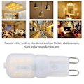 Miniatyrbild 3 av 3: Dimbar G9-lampa 6-pack 3W Dimbar G9 LED-lampa 360 grader energisparande