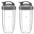 Miniatyrbillede 4 af 5: Flip Top To Go Låg Til Nutribullet Blender Mixer Juicer Kop 600w 900w Tilbehør