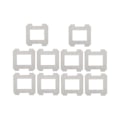 Miniatyrbilde 3 av 5: 10 stk for WINBOT W1/W1 Pro Vinduerobot Støvsuger Mopp Klut Erstatning Reservedeler Vaskbar Mopp Pute
