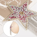 Miniatyrbillede 2 af 5: Tassel Nippel Paster Cover Sequin Stjerne Bryst Stickers Lingerie Bryst Patch Intim Nippel