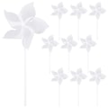 Miniatyrbillede 2 af 3: 24 stk. DIY Håndværk Pinwheel Legetøj Håndværk Vindmølle Legetøj Festgaver Gaver
