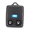 Miniatyrbillede 3 af 5: Sort 3-knaps fjernbetjening nøgleudskiftning 433mhz udskiftning til Ford Transit Mk6 2000-2006 Connect 2000-2007