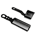Miniatyrbillede 3 af 5: Barber Fade Kamme Hårklippning Kam Buet kam
