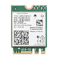 Miniatyrbillede 2 af 5: WiFi 6E Desktop Kit kompatibel med AX210 Bluetooth 5.2 Wifi-kort 802.11Ax 2.4Ghz/5Ghz AX210NGW Wi-F