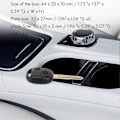 Miniatyrbild 4 av 5: 2-Knappars Fjärrnyckelskal för Yaris