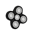 Pikkukuva 1 / 5: Skull Shaver Carver 5 -pään vaihtoterä - sopii Pitbull-, Butterfly Kiss- ja Palm-sähköpartaveitsiin -T