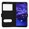 Miniatyrbillede 5 af 5: Huawei Mate 20 lite Cover Dobbelt Vindue Video Stand Sort