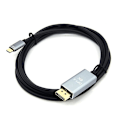 Miniatyrbilde 1 av 5: Xh 8k USB-C til DisplayPort-kabel 1,8 m 8k@120Hz DP 1.4 til USB-C-kabel for Macbook