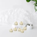Miniatyrbillede 3 af 4: 50 stk. Håndværk DIY Kuglehætter Håndværk Legetøj Hængende Ornamenter DIY Materialer Værktøj