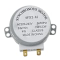 Miniatyrbillede 3 af 4: AC 220-240V 50/60Hz 5/6RPM 4W Synkron Motor til Mikrobølgeovn