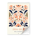 Miniatyrbillede 1 af 5: Vægkalender 2024-2025, Abstrakt Kunst Vægkalender 2024 Fra Januar 2024 Til Juni 2025, A4 Kalender 8,3x11,8 tommer