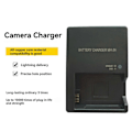 Miniatyrbillede 3 af 5: Kamera Batterioplader til EN-EL14 EN-EL14A Lithium Batteri D5100 D3400 D5300 D5500 D5600 Kamera EU