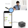 Miniatyrbilde 2 av 5: Mini NP330 Nettverks USB 2.0 Skriverserver (Nettverksversjon)
