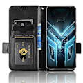 Pikkukuva 4 / 4: Asus ROG Phone 3 Strix / 3 ZS661KL Symmetrinen Kolmio Nahkainen Puhelinkotelo