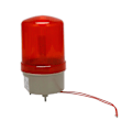 Miniatyrbillede 1 af 5: Industriel Blinkende Lyd Alarm Lys, BEM-1101J 220V Røde LED Advarselslys Akusto-Optisk Alarm Sys