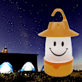 Miniatyrbillede 1 af 5: Smile LED Lanterne Sød Camping Glamping Multi Brug Til Børn Og Voksne Sjov Lys