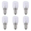 Miniatyrbillede 1 af 5: 6x E14 Højtemperatur Pære 500 Grader 25w Halogen Bubble Ovn Pære E14 250v 25w Kvarts Pære