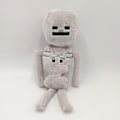 Miniatyrbild 4 av 4: Minecraft Skelett Plyschdocka Fylld Leksak Ultra Mjuk Docka Födelsedagspresent För Barn