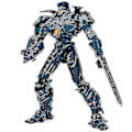 Pikkukuva 2 / 5: Danger Rangers Pacific Rim 2 Actionhahmo Mecha-malli Deluxe Edition Liikkuvat Lelut