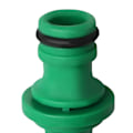 Miniatyrbillede 4 af 5: 6 stk. Dobbelt Slangekobling, Dobbelt Han Slangekobling Plastik Slangefittings Til At Sammenføje Have Slange Rør (grøn)