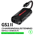 Pikkukuva 4 / 5: GS1 Pelipuhelimen Äänikortti 3 in 1 Mobiilipeli Äänikortti Laturisovittimella USB-C Type-C - 3,5 mm