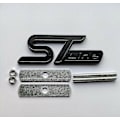 Miniatyrbillede 2 af 2: Mat Sort ST Line Grill Badge Kit til Ford Focus Fiesta Puma Kuga Ecosport